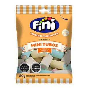Marshmallows Fini Tubos de Vainilla ( 4 x 80 G )
