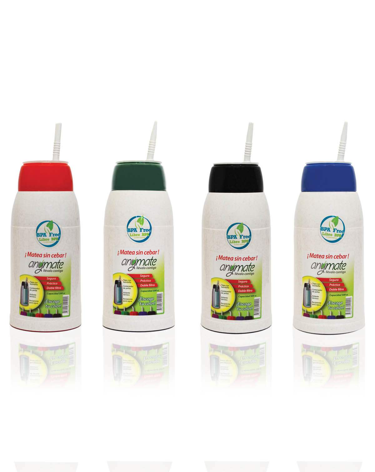 Mate Anymate Plástico ( 500 ML ) 1