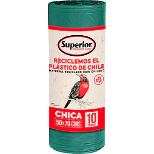 Bolsas de Basura Superior Rollo 50x70cm ( 1 Rollo )