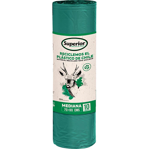 Bolsas de Basura Superior Rollo 70x90cm ( 1 Rollo )