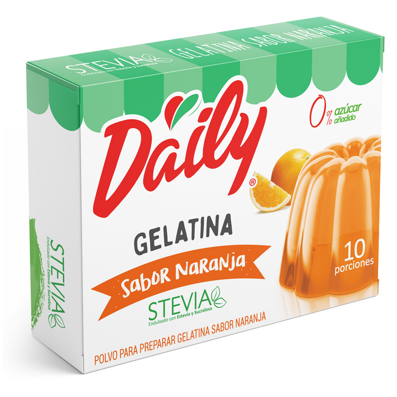 Gelatina Daily Naranja ( 3 UD ) 1