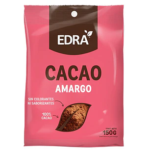 Cacao Amargo Edra ( 3 x 150 G )