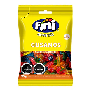 Gomitas Fini Gusanos Dulces ( 4 x 90 G )