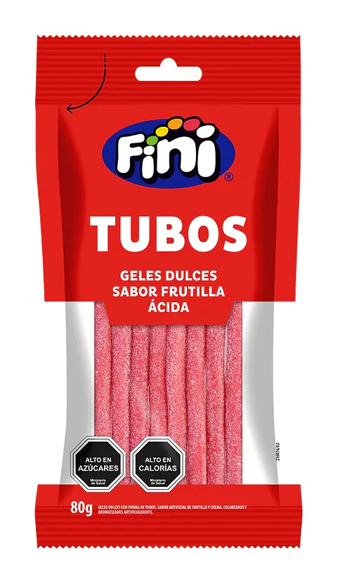 Gomitas Regaliz Fini Frutilla Ácida ( 4 x 80 G )