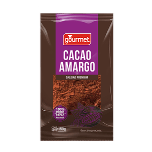Cacao Gourmet Amargo ( 4 x 150 G )