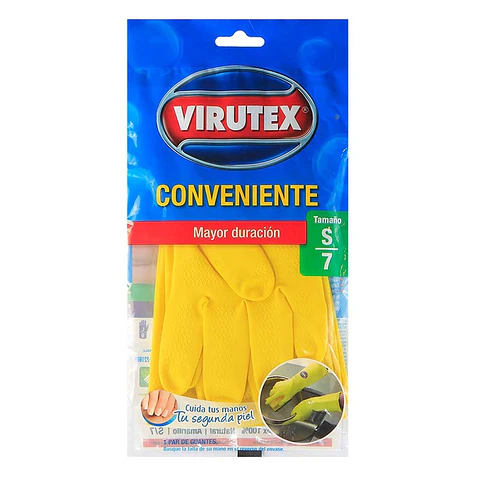 Guantes Convenientes Virutex Talla S ( 3 UD )