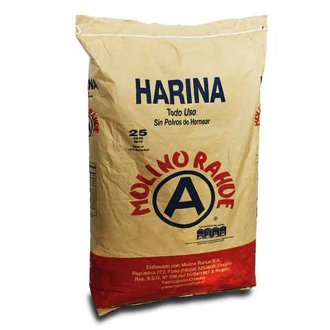 Harina Panificadora Rahue Bolsa Papel ( 25 KG )