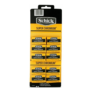 Hoja de Afeitar Schick Super Chromium ( 10 x 3 UD )