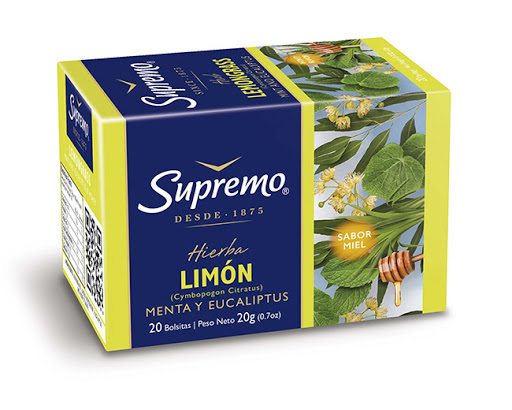 Infusión Hierba Limón Supremo ( 4 x 20 Bolsitas ) 1