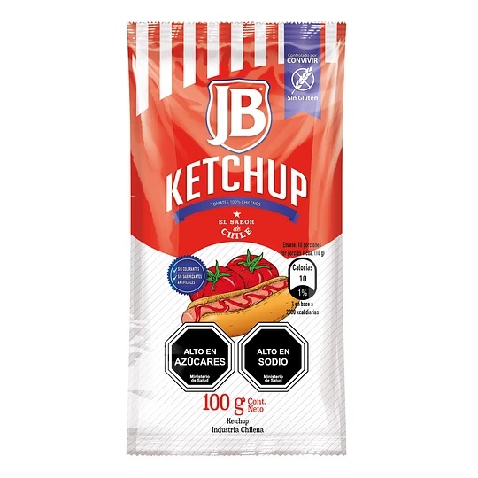 Ketchup JB Sachet  ( 18 x 100 G ) 1