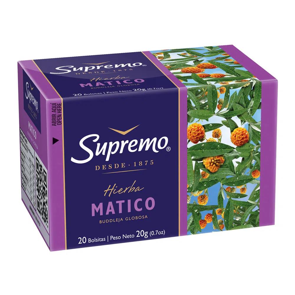 Infusión de Matico Supremo ( 4 x 20 Bolsitas )