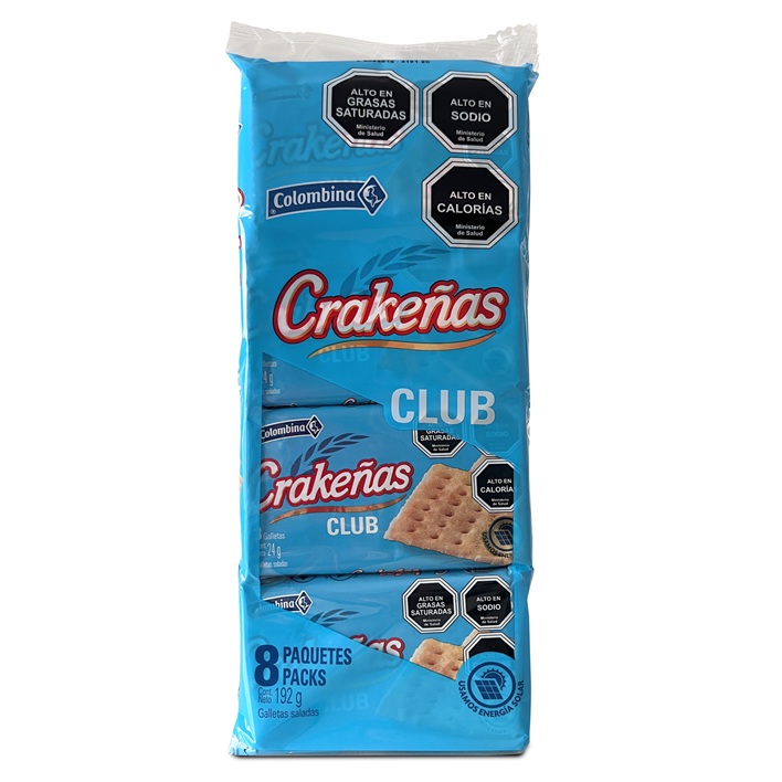 Galletas Crakeñas Club Colombina ( 192 G ) 1