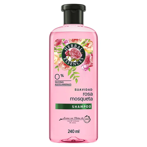 Shampoo Herbal Essences Rosa Mosqueta ( 2 x 240 ML )