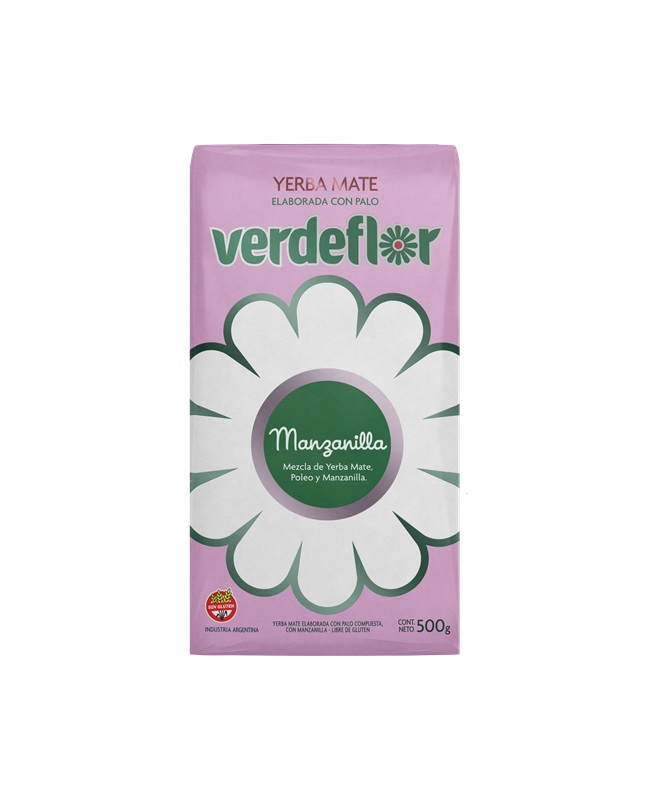 Yerba Mate Verdeflor Manzanilla ( 3 x 500 G ) 1