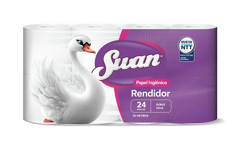 Papel Higiénico Swan Rendidor 20 Metros ( 3 x 24 Rollos )