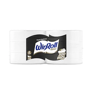 Papel Higiénico Institucional 1 Hoja Winroll Expert ( 6 x 300 MT )