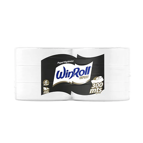 Papel Higiénico Institucional 1 Hoja Winroll Expert ( 6 x 300 MT )