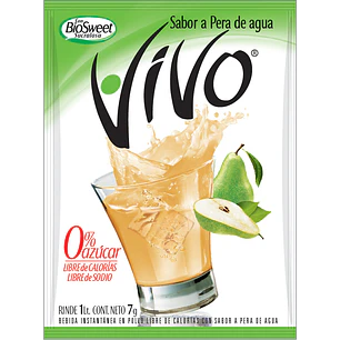 Jugo en Polvo Vivo Pera ( 12 UD )