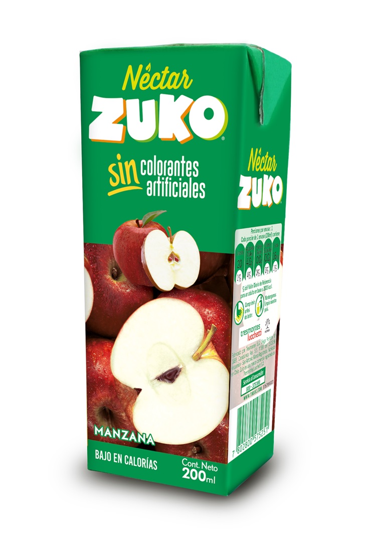 Néctar Zuko Manzana ( 6 x 200 ML ) 1