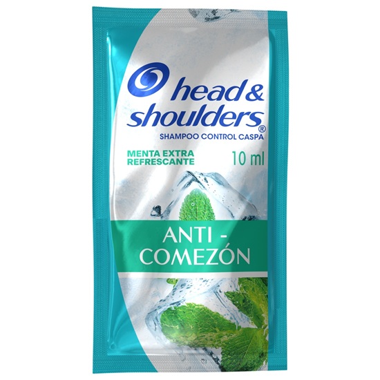 Shampoo Head & Shoulders Anti Comezón Sachet ( 24 x 10 ML ) 1