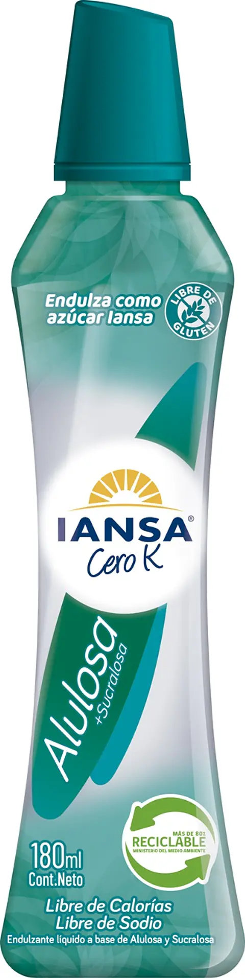 Endulzante Iansa Cero K Alulosa ( 180 ML )