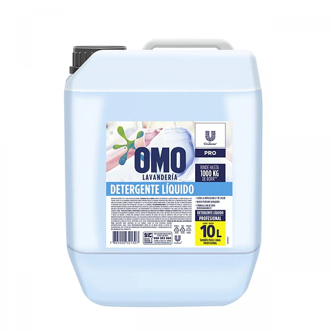 Detergente Líquido Omo Profesional ( 10 LT )
