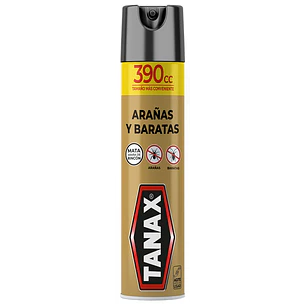 Insecticida Aerosol Tanax Arañas y Baratas ( 3 x 390 ML )