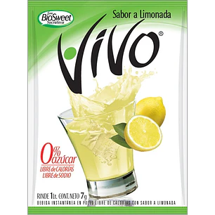 Jugo en Polvo Vivo Limonada ( 12 UD )