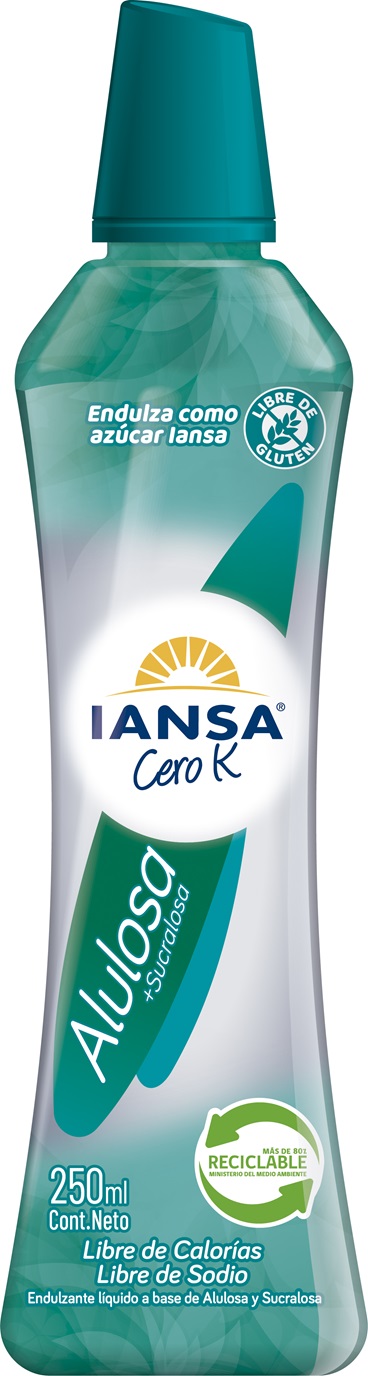 Endulzante Iansa Cero K Alulosa ( 250 ML ) 1