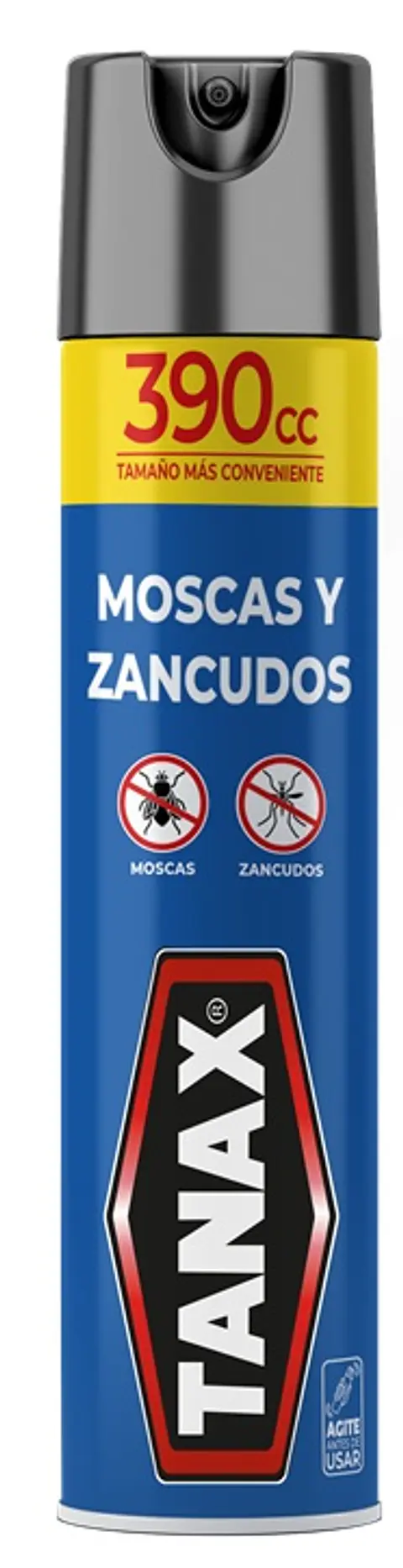 Insecticida Aerosol Tanax Moscas y Zancudos ( 3 x 390 ML )