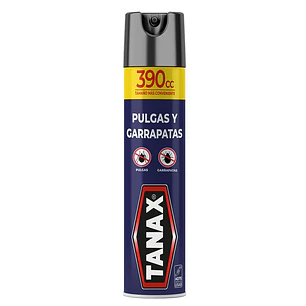 Insecticida Aerosol Tanax Pulgas y Garrapatas ( 3 x 390 ML )