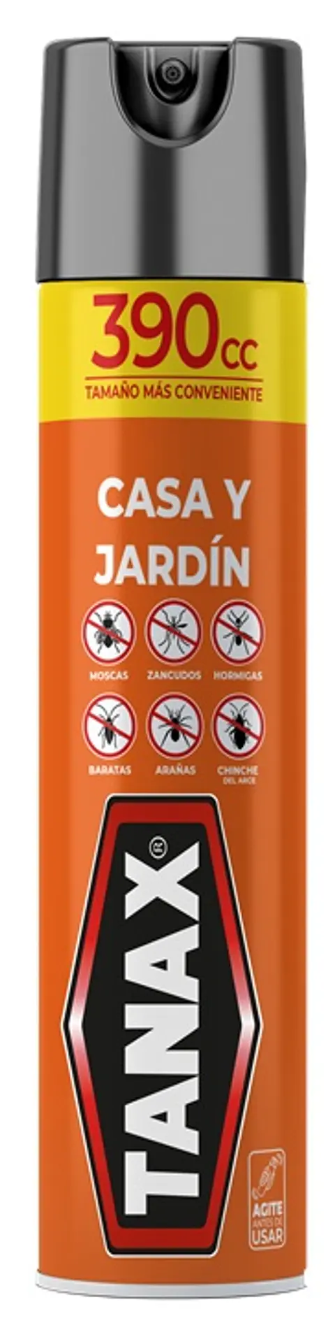 Insecticida Aerosol Tanax Casa y Jardín ( 3 x 390 ML )