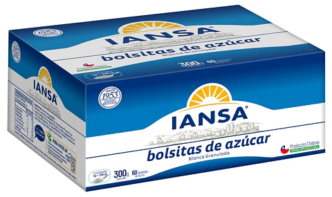 Azúcar Iansa Sachet ( 60 x 5 G )