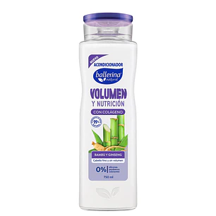 Acondicionador Ballerina Botella Volumen ( 2 x 750 ML )