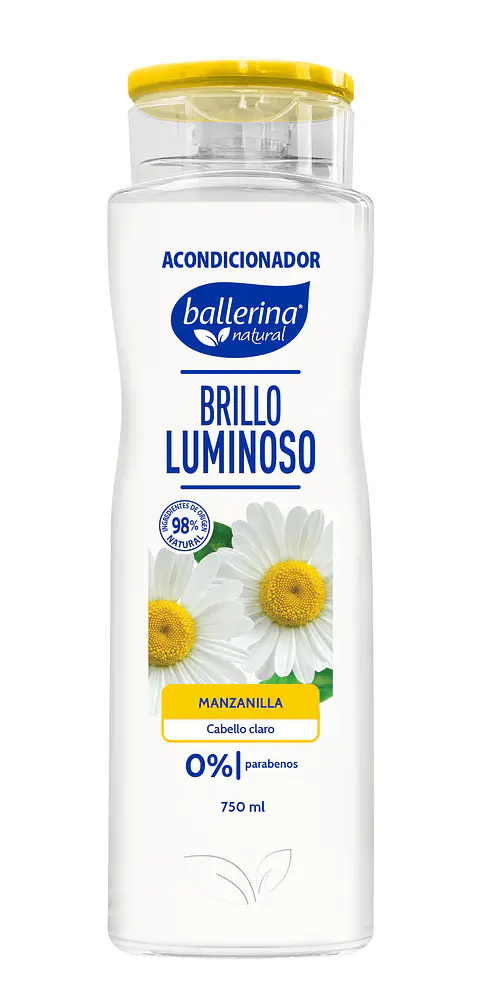 Acondicionador Ballerina Botella Manzanilla ( 2 x 750 ML )
