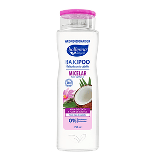 Acondicionador Ballerina Botella Micelar ( 2 x 750 ML )