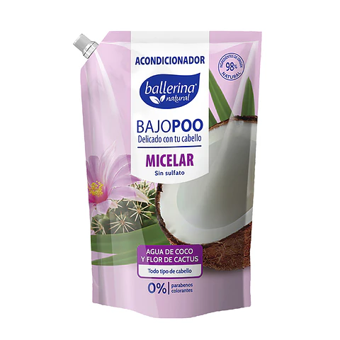 Acondicionador Ballerina Micelar Doypack ( 2 x 750 ML )