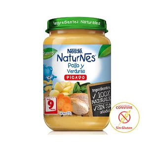 Picados Nestlé Pollo con Verduras ( 6 x 215 G )