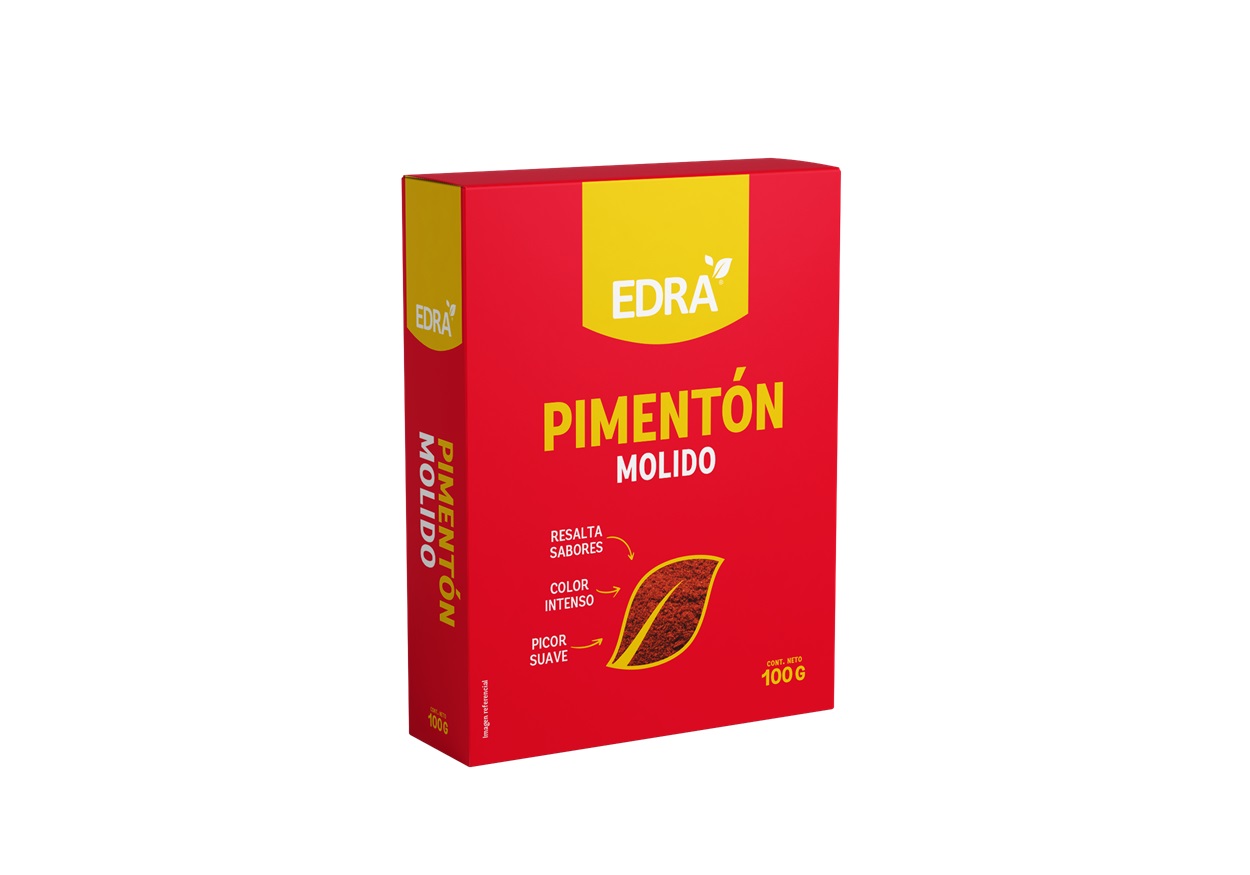 Pimentón Molido Edra ( 5 x 100 G )