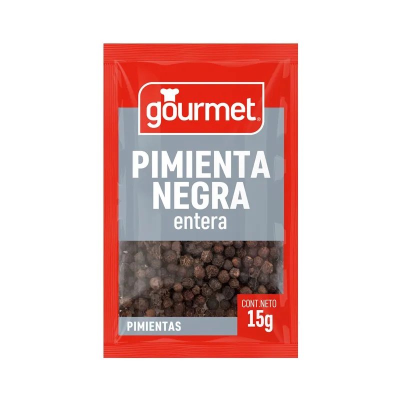 Pimienta Negra Molida Gourmet ( 5 x 15 G ) 1