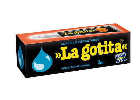 Pegamento La Gotita Tradicional ( 6 x 2 ML )
