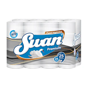 Papel Higiénico Swan Premium 25 Metros ( 3 x 24 Rollos )