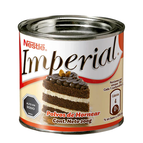 Polvos de Hornear Imperial Tarro ( 3 x 200 G )