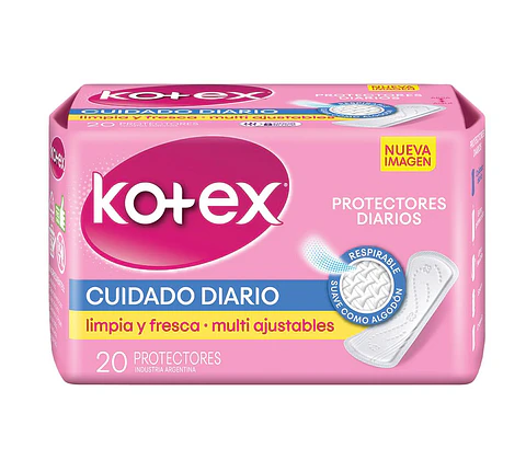 Protector Diario Kotex ( 4 x 20 UD )
