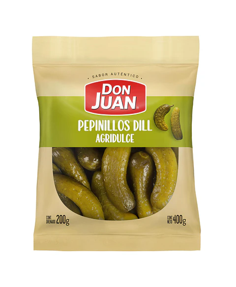 Pepinillos Dill Agridulces Don Juan ( 3 x 180 G )