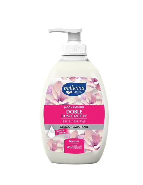 Jabón Ballerina Botella Crema Humectante ( 3 x 350 ML )