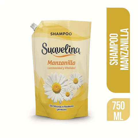 Shampoo Suavelina Doypack Manzanilla ( 2 x 750 ML )