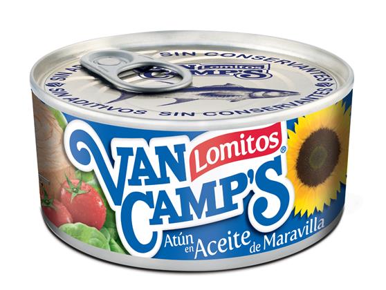 Atún Lomitos Van Camps Aceite ( 3 x 160G ) 1