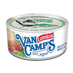Atún Lomitos Van Camps Agua ( 3 x 160G )