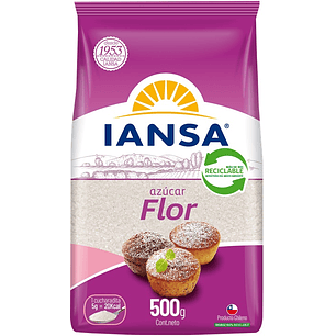 Azúcar Flor Iansa ( 5 x 500 G )